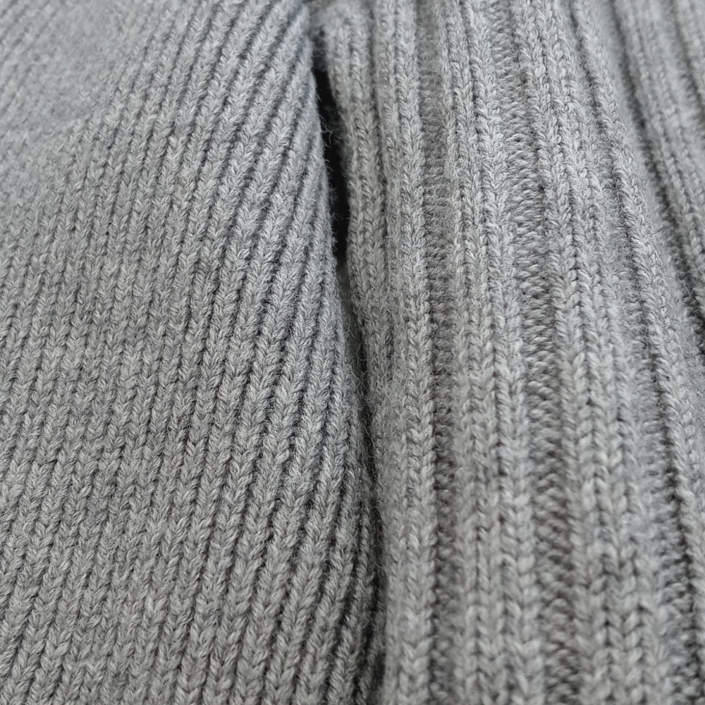 *Relisted* Be Women's Merino Wool Grey Open Cardigan Sweater Patch Elbow M - Picture 7 of 11